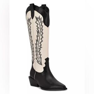 Marc Fisher LTD. Women's Roselle Western Knee High Boots